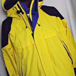 Vintage Polo Sport Ralph Lauren Men Ski Snow Coat Hood XXL Performance Tech RL67